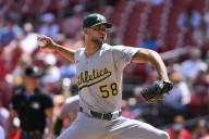 Deadspin | Luis Morales, Athletics chase series victory vs. Pirates