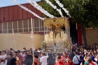 Así se vivió la salida de Nuestra Señora de los Dolores que arranca la Magna Mariana en Huelva