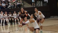 Lady Lions take first set, but fall in four at Graham in District 6