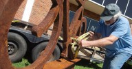 New sculpture arrives at MSSU, first in a series planned for the campus