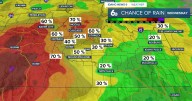 First taste of fall brings 70s and increasing shower chances