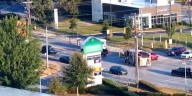Crash causing backup on busy road in Greenville