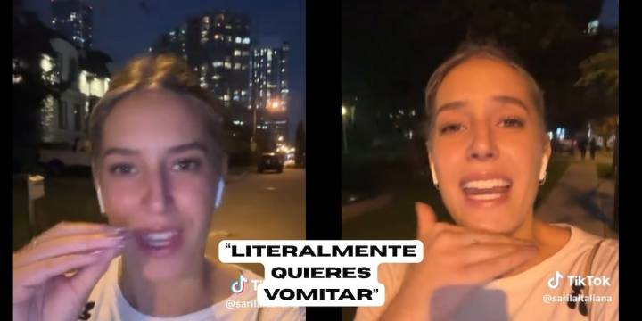 Italiana revela que es lo que más extraña de Colombia, no es la comida ni la alegría de sus habitantes