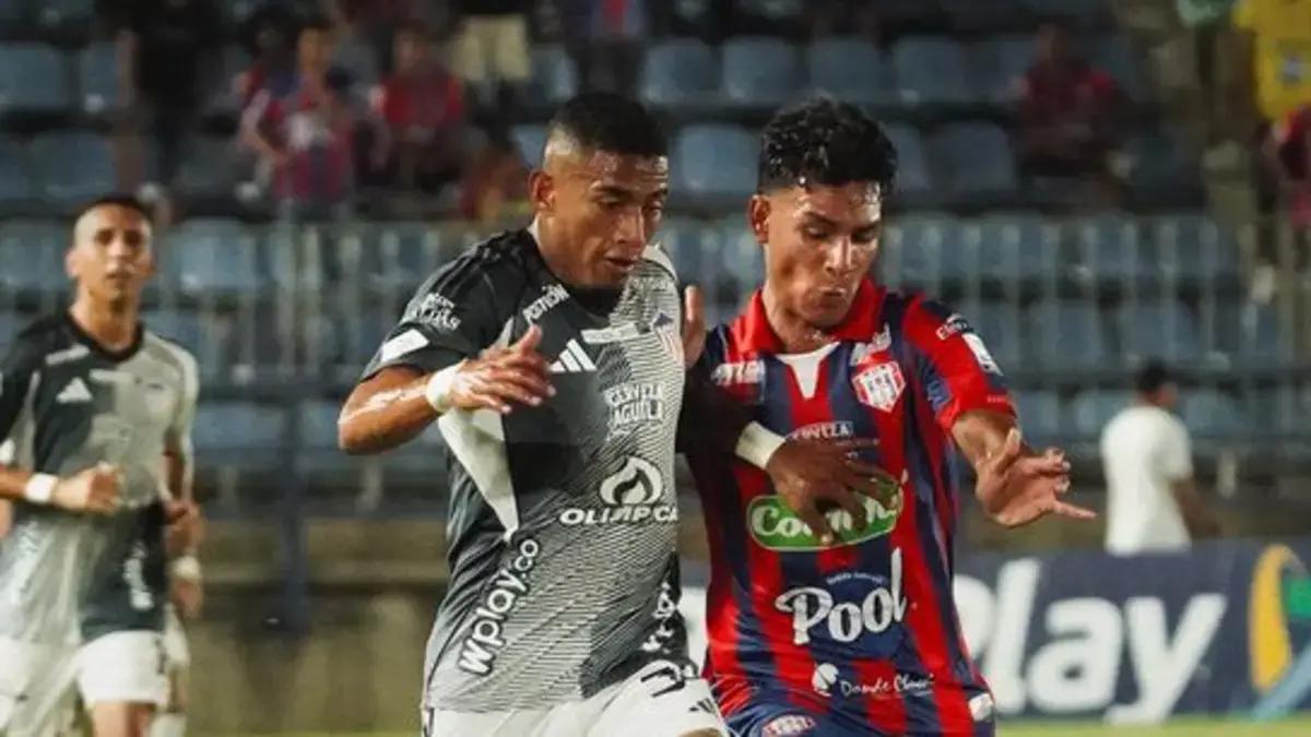 Unión Magdalena se sacudió y le ganó al líder Junior en el clásico costeño de la décima fecha de la Liga Betplay