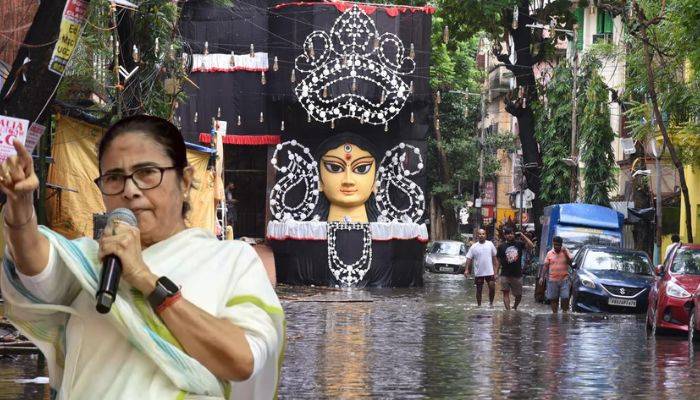 Mamata Banerjee overtakes Kejriwal in blaming others, says Kolkata flooding is due to water coming from UP, Bihar, and Farakka dam