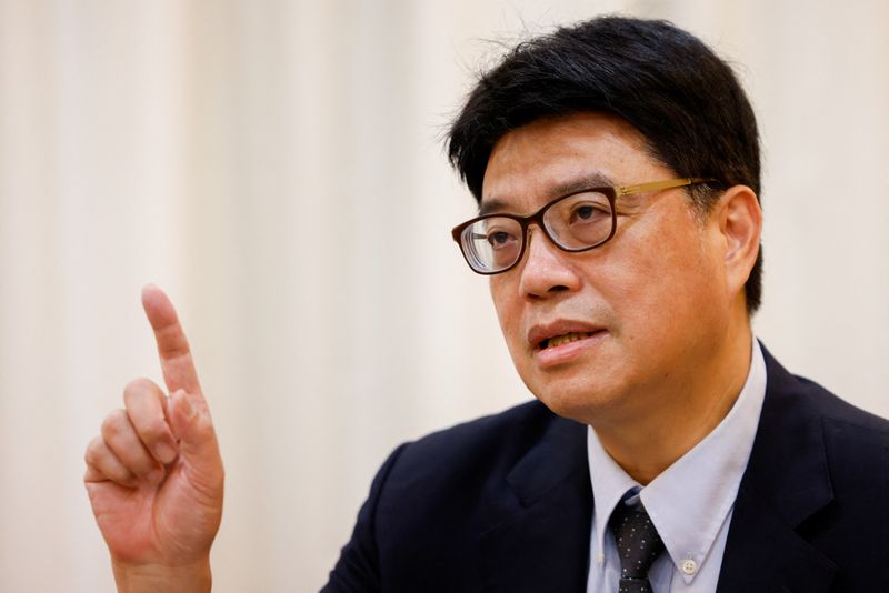 In US, Taiwan minister warns of 'domino effect' if China takes island
