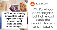 Mom Tells Daughter She Can’t Buy Any Items She “Deems Too Expensive” Because It’s Unfair To Sibling