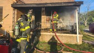 Structure fire on Brookfield Street in South Bend