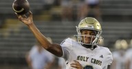 Poised under pressure, transfer QB guides Holy Cross to unbeaten start with key plays