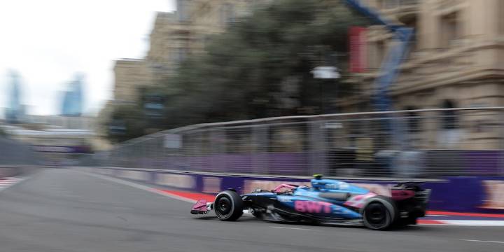 Franco Colapinto chocó en la clasificación del Gran Premio de Azerbaiyán