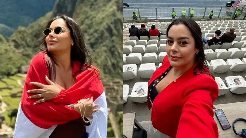 "Gracias Perú por hacerme sentir tan querida": Larissa Riquelme debutó como periodista deportiva en Lima