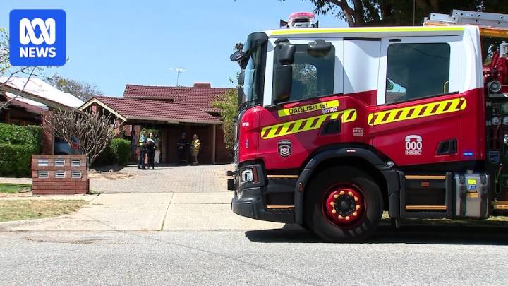 Woman taken to hospital after unit fire in Doubleview in Perth's north