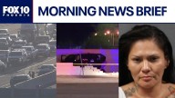 Driver slams into block wall after pursuit, crash causes delays on I