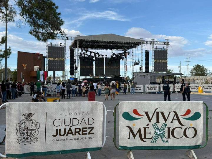 Preparan festejo del Grito de Independencia en el Monumento a las Banderas