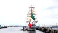 El buque-escuela Cuauhtémoc reanuda operaciones tras choque letal con el puente de Brooklyn