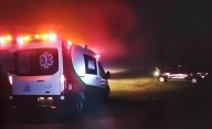 Ebrio se mete con su camioneta a una presa