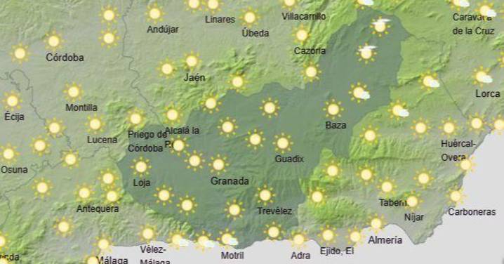 Tiempo Granada | Las máximas vuelven a subir tras un inicio de septiembre fresco