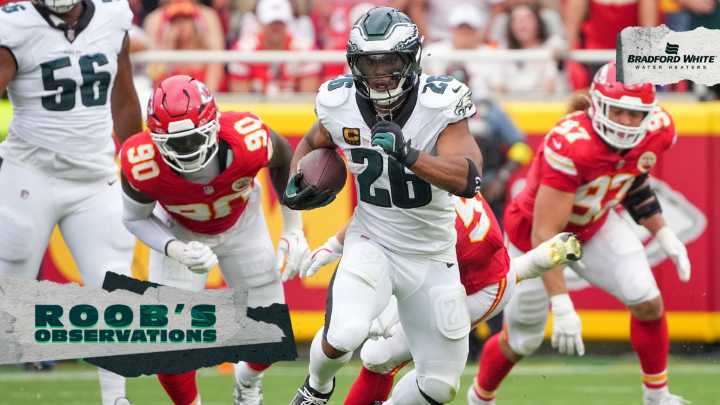Roob’s Observations after Eagles’ third straight win over Chiefs