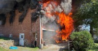 4 horses killed, 3 people injured in Maryland barn fire