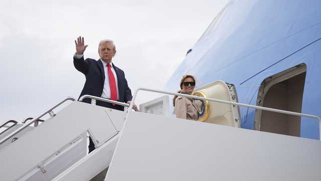 Trump heads to a UK state visit