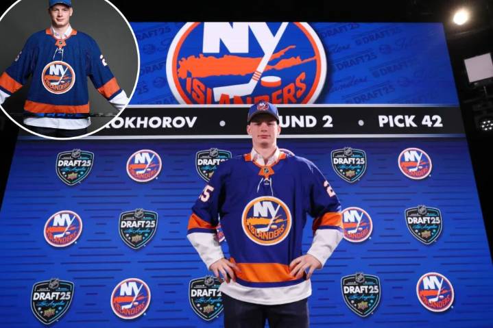 Islanders sign second-round pick Daniil Prokhorov to three