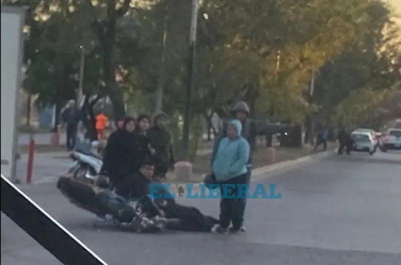 Fuerte choque en la zona oeste de la Ciudad: una menor de 13 años fue trasladada al Cepsi