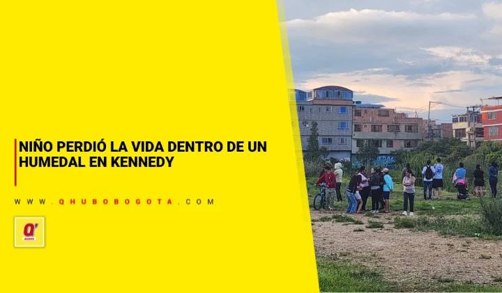 En Kennedy: hallan el cadáver de menor dentro de un humedal