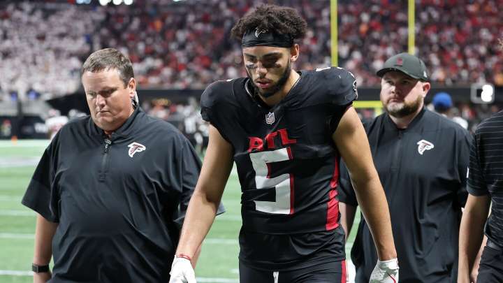 Report: Drake London day-to-day with a shoulder sprain