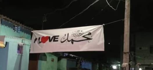 “I Love Muhammad” Poster Row Escalates Across India