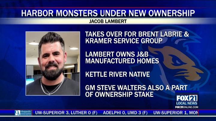 Jacob Lambert Becomes New Owner of Duluth Harbor Monsters