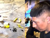 Cae presunto extorsionador con explosivos en SJL: sujeto había salido de prisión en marzo pasado