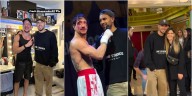Leandro Paredes fue a ver Rocky con su esposa en medio de los rumores: bromas, sonrisas y una gran ovación