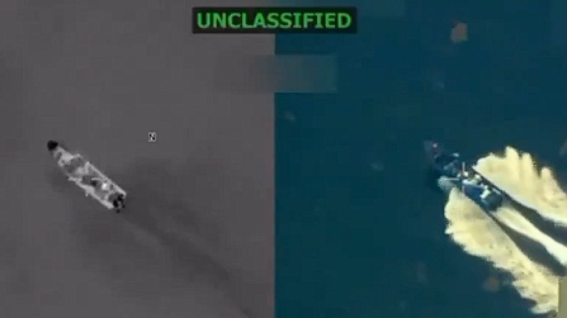 El ejército estadounidense hundió otra lancha presuntamente vinculada al narcotráfico en el Caribe