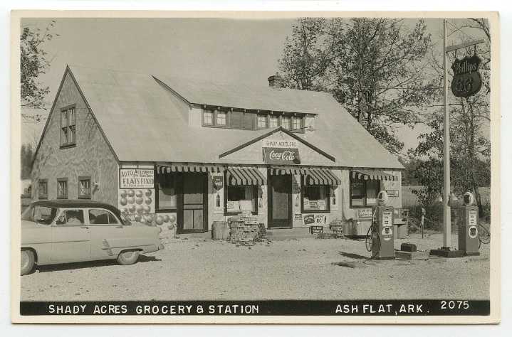 Arkansas Postcard Past: Ash Flat, circa 1953