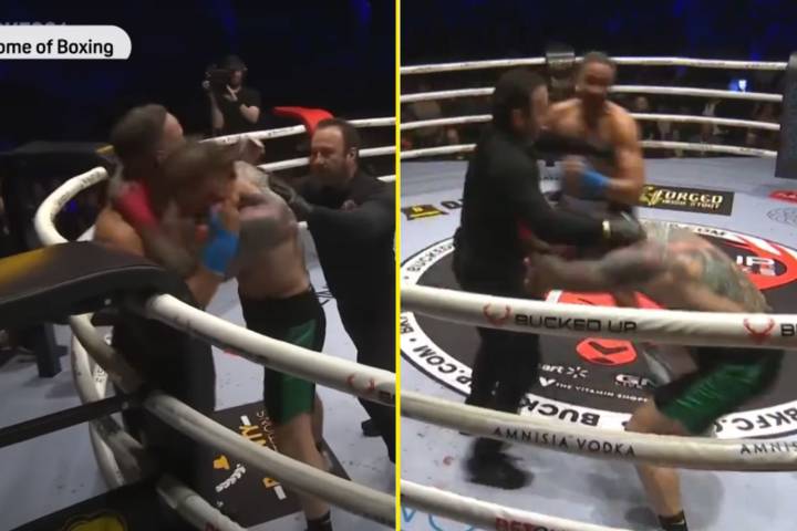 James DeGale headbutted as bare-knuckle boxing debut spirals out of control with Conor McGregor's BKFC