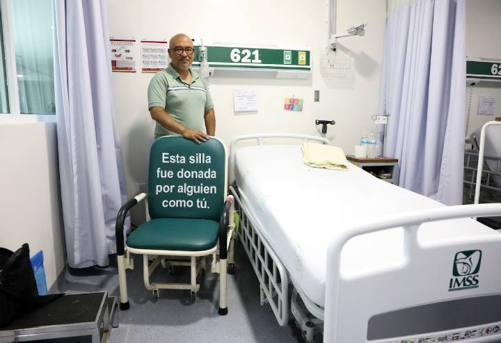  Fundación IMSS llama a sumarse a la campaña sillas-cama de acompañamiento 2025 