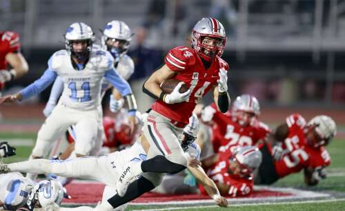 Running hard: Palatine’s plan worked for the win
