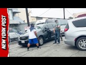 Agitators Harass Masked Federal Agents in California