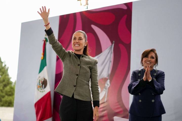 Claudia Sheinbaum encabeza su primer informe de gobierno en Tlaxcala