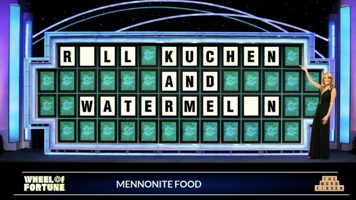 Pat Sajak to be Replaced with Mennonite Man who Only Knows Plautdietsch