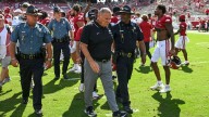 Arkansas fires Sam Pittman in middle of 6th season, names Bobby Petrino interim head coach