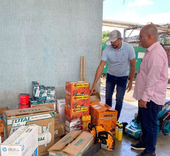 Realiza dotación para fortalecer el mantenimiento del HUMNT