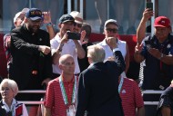 Deadspin | Donald Trump visits rowdy, New York-centric Ryder Cup