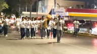 Desfilan ‘Lobos’ por Saltillo; dan bienvenida con recorrido nocturno