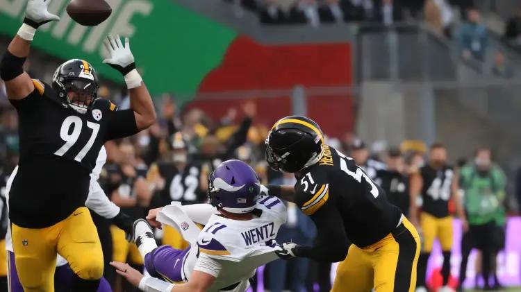 Steelers derrotan a Vikings en emocionante partido en Dublín