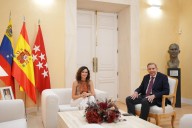 Díaz Ayuso se reúne con González Urrutia: «Les apoyaremos hasta que Venezuela sea libre»