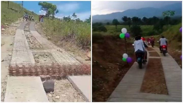Vecinos construyeron una vía en zona rural de Barinas y solucionaron su problema