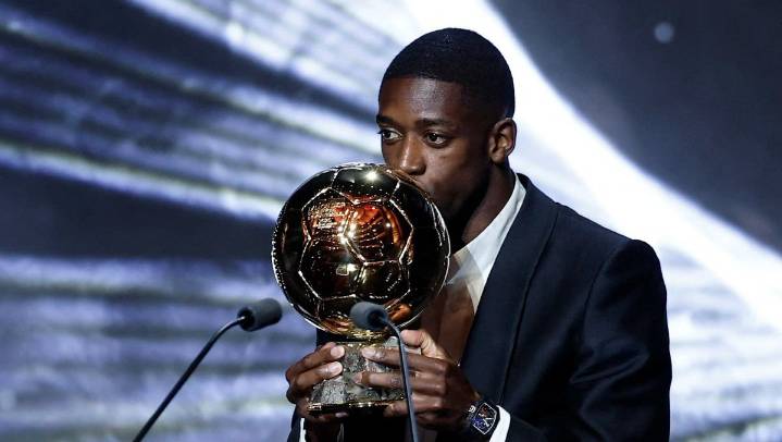 Dembélé consigue el Balón de Oro
