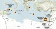Map: Israel has attacked, intercepted all Gaza-bound flotillas since 2010
