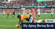 Wallabies v Argentina: Rugby as God intended … but Wallabies can’t conjure a miracle this time